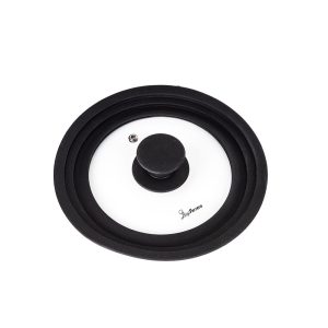 SILICONE GLASS LID LUIGI FERRERO FR-1620SB (ΓΥΑΛΙΝΟ ΚΑΠΑΚΙ ΜΑΓΕΙΡΙΚΟΥ ΣΚΕΥΟΥΣ) (1004687)