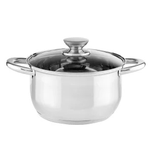 Κατσαρόλα με Γυάλινο Καπάκι Muhler MR-462 ΝΕΑ 26x15cm, 7L. (1003004)