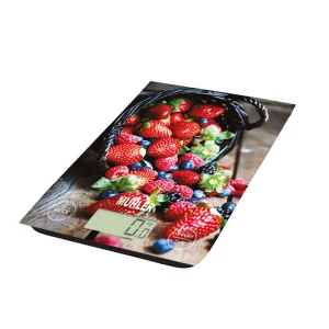 Ηλεκτρική ζυγαριά κουζίνας Muhler KSC-2027, Berry, 5kg (1003167)