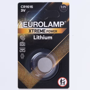 ΜΠΑΤΑΡΙΑ ΛΙΘΙΟΥ EXTREME CR1616 1τμχ 3V (147-24133)
