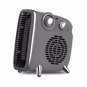 ΑΕΡΟΘΕΡΜΟ ΔΩΜΑΤΙΟΥ VINTAGE 1800W ΓΚΡΙ (300-41202)