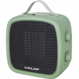 ΑΕΡΟΘΕΡΜΟ ΚΕΡΑΜΙΚΟ 1200W ΠΡΑΣΙΝΟ ΜΕΝΤΑΣ (300-41355)