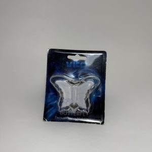 ΦΩΤΑΚΙ ΝΥΚΤΟΣ LED ΠΡΙΖΑΣ, 0.4W, ΠΕΤΑΛΟΥΔΑ BUTTERFLY - 3xRLED - ΜΠΛΕ