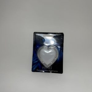 ΦΩΤΑΚΙ ΝΥΚΤΟΣ LED ΠΡΙΖΑΣ, 0.4W, ΚΑΡΔΙΑ HEART - 3xRLED - ΜΠΛΕ