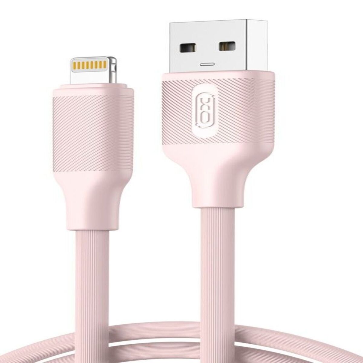 ΚΑΛΩΔΙΟ ΦΟΡΤΙΣΗΣ LIGHTNING (ΠΑΛΑΙΟ ΒΥΣΜΑ iphone) ΡΟΖ, XO NB265 MINIMALIST DATA CABLE (16.005.0319)