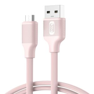 ΚΑΛΩΔΙΟ ΦΟΡΤΙΣΗΣ MICRO ΡΟΖ, XO NB265 MINIMALIST DATA CABLE (16.005.0323)