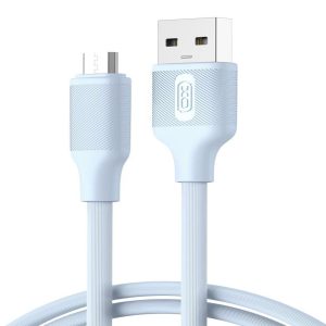 ΚΑΛΩΔΙΟ ΦΟΡΤΙΣΗΣ MICRO ΜΠΛΕ, XO NB265 MINIMALIST DATA CABLE BLUE (16.005.0324)