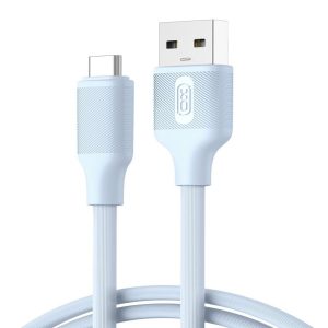 ΚΑΛΩΔΙΟ ΦΟΡΤΙΣΗΣ LIGHTNING TYPE-C ΜΠΛΕ, XO NB265 MINIMALIST DATA CABLE (16.005.0328)