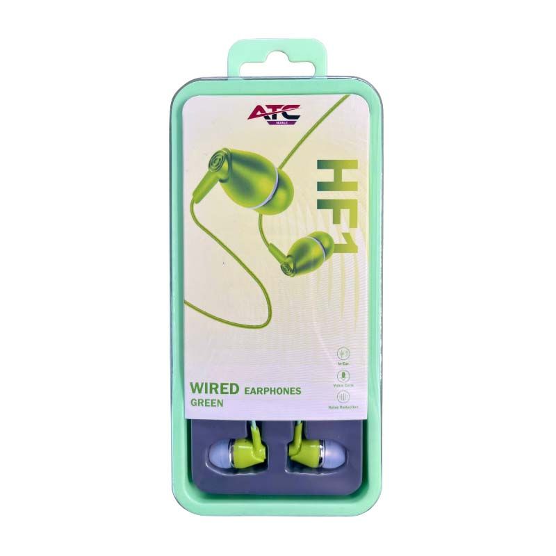ΕΝΣΥΡΜΑΤΑ ΑΚΟΥΣΤΙΚΑ HANDSFREE 3.5mm ΠΡΑΣΙΝΟ ATC-HFr1 (20.001.0031)