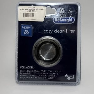Φίλτρο διπλής δόσης καφετιέρας espresso DELONGHI original DLSC401, 5513281001, 5513298051, 6013211231, 7313285839, 7313288199(76592407)