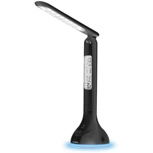 AVIDE LED DESK LAMP RGB CALENDAR BLACK 4W (ΦΩΤΙΣΤΙΚΟ ΓΡΑΦΕΙΟΥ ΜΑΥΡΟ ΜΕ ΗΜΕΡΟΛΟΓΙΟ) (15.001.1301)